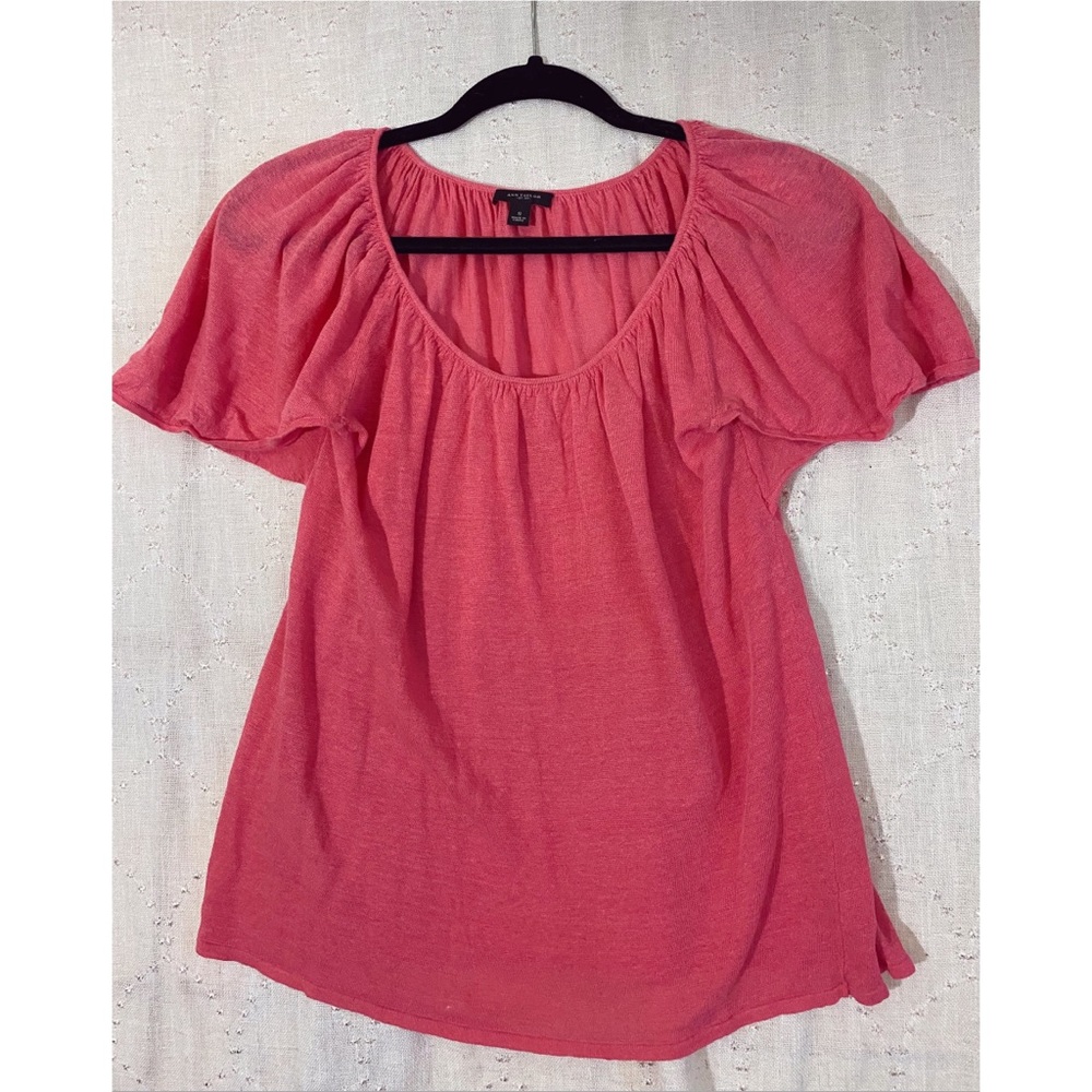 Ann Taylor pink shirt